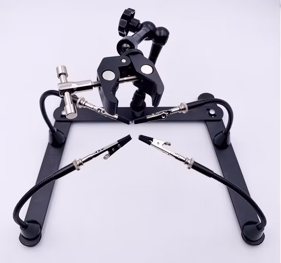 Tavolo di saldatura professionale Helping Hands per strumento di riparazione saldatura PCB