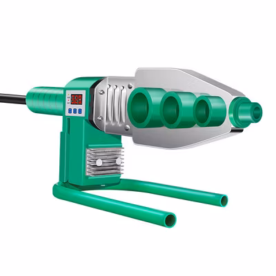 Display digitale, hot melt in plastica, raccordi per tubi a riscaldamento rapido, saldatrice PPR, display digitale controllabile in gradi, saldatrice per fusione con presa PPR